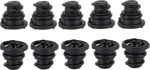 10 PCS Oil Drain Plug Fit for VW Golf Audi 1.8L 2.0L Replace 06L103801, 06L-103-801...