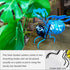 Solar Garden Lantern Outdoor Decorative Waterproof LED Bug Lights Tabletop Lanterns Lamp for Yard Art Garden Sculptures for Patio Yard Pathway Met...