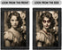 Halloween Decorations Indoor, 3D Changing Face Moving Portrait Pictures Frames for Scary Halloween Haunted Mansion House Decor Wall Decoration- 4 ...