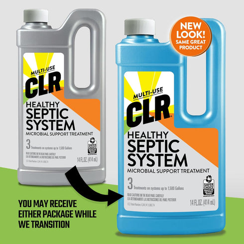CLR Healthy Septic System, Microbial Support Treatment, 14 Ounce Bottle...