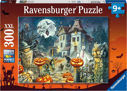 Ravensburger Halloween House 300 XXL Piece Jigsaw Puzzle for Kids - 13264 - Every Piece is Unique, Pieces Fit Together Perfectly...
