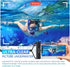 IPX8 Waterproof Phone Pouch/Case, 2-Pack Universal TPU Cell Phone Dry Bag 3D HD Touch Underwater Protector with soft Lanyard for iPhone 14 13 12 P...