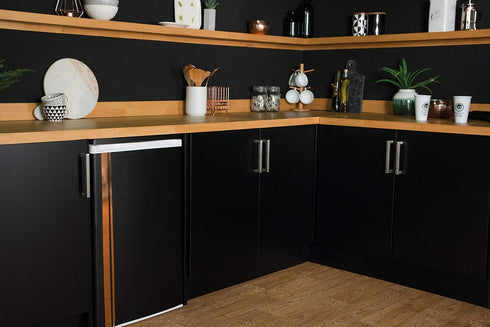 d-c-fix Peel and Stick Contact Paper Black Matt Plain Look Self-Adhesive Film Waterproof & Removable Wallpaper Decorative Vinyl for Kitchen, Count...