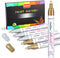 Paint Pen 3 Gold & 3 Silver Metallic Permanent Acrylic Markers Set for Fabric Glass Plastic Rock Wood Ceramic Leather Tire Painting, Medium Tip Fa...
