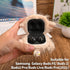 Plush Case Compatible with Samsung Galaxy Buds FE/Buds 2/Buds2 Pro/Buds Live/Buds Pro(2021),Hand Knitted Cartoon Headphone CaseCreative and Fun Cu...