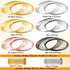 EuTengHao Jewelry Memory Wire Stainless Steel Craft Wire for Jewelry Making Necklace Bracelet Ring Earring Crafts Supplies DIY Jewelry Making Wire...