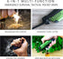 ALBATROSS 6 in 1 Survival Camping Tactical Folding Pocket Knife with Flashlight,Bottle Opener,Rope Cutter,Fire Starter,Glass Breaker,Multi-Functio...