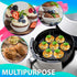 Air Fryer Muffin Pan (7 Cups) — Silicone Muffin Pans for Baking & Freezing, Nonstick Air Fryer Silicone Egg Mold Compatible with 3.5-5.8L Fryers —...