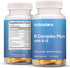 Vitamin B Complex with Vitamin C - B Complex Vitamins for Men and Women, 11-in-1 B-Complex for Brain & Energy Support, Immune & Nervous System Sup...