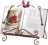 Red Rooster Cookbook Stand 13x9x13.25...