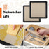 2Pcs Silicone Baking Mats for 12 Inch Cake Pan/12x12 Cheesecake Pan/Toaster Oven Air Fryer Liner, 11.75"Square Food Grade Silicone Mats for Baking...