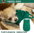 Small Dog Sweater 2 Pieces Dog Sweaters for Small Dogs, Dog Clothes for Small Dogs, Pet Cat Sweater Cold Weather Puppy Clothes Outfits (Small)...