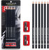 Professional Eraser Pencil Set, 6pc Eraser Pencils and 2pc Sharpener, Erasing Small Details or add Highlights for Sketching, Charcoal Drawings. Fi...