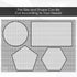 15 Pack Flower Pot Hole Mesh Pad, 11.8 * 7.8 Inch Bonsai Pot Mesh Plant Drainage Mesh Hole Screens Gasket Keep Soil from Flowing Away (Black)...