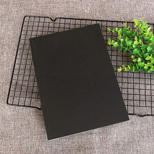 6pcs Travelers' Notebook Thread-bound Journal Diary Memo Pad,A6 Size(5.5X3.9") & 30 sheets (A6 (Ruled Pages), Black Cover)...