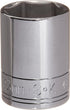SK Professional Tools 48223 1/2 in. Drive 6-Point Metric Standard Chrome Socket - 23mm, Cold Forged Steel Socket with SuperKrome Finish, Made in U...