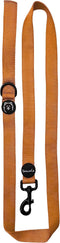 ShawnCo Dream Walk Dog Leash- Premium, Nylon Pet Leash with Soft Neoprene Handle for Small, Medium and Large Dogs (Sunset Orange, Medium/Large)...