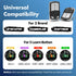 2 for Chamberlain LiftMaster Craftsman Garage Door Opener Remote Keychain 893LM 893Max 971LM Universal...