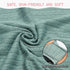 Reborn Baby Dolls Clothes Swaddle Blanket Set High Flexibility Blanket Fit 17-22 Inches Reborn Dolls Girl Fake Baby Clothes Accessories 4 Pieces o...