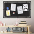 SEG Direct Large Felt Pin Board for Wall, Memo Board 28" x 17", Bulletin Board and Notice Board with 35 Push Pins for Notes, Pictures, Office Home...