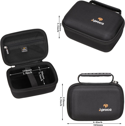 Aproca Hard StorageTravel Case, for Morpilot Electric Air Pump Car Tire Inflator and Accessories...