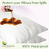 Four Seasons Essentials Body Size Waterproof Pillow Protector (Set of 1) - Natural Viscose derived from Bamboo Pillow Covers - Hypoallergenic Dust...