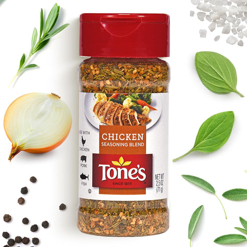 Tone's Chicken Seasoning Blend, 2.50 Ounce...