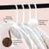 Handy Laundry Clear Vinyl Shoulder Covers – Set of 16 – Garment Protectors Keep your Suits, Dresses, Blouses, & Dust Free. Protect and Store your ...