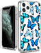 LUHOURI Designed for iPhone 11 Pro Case with Screen Protector - Crystal Acrylic Clear for Women and Girls - Slim Fit Protective Phone Cover 5.8" -...