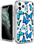 LUHOURI Designed for iPhone 11 Pro Case with Screen Protector - Crystal Acrylic Clear for Women and Girls - Slim Fit Protective Phone Cover 5.8" -...