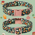 Daisy Fall Cotton Dog Collar with Metal Buckle Gift Autumn Collar for Small Medium Large Girls or Boys Dogs Cute Durable Comfortable Pet Collars...