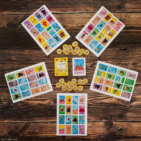 Harry Potter Loteria Game - Bingo Style with Custom Artwork Inspired by Mexican Culture...