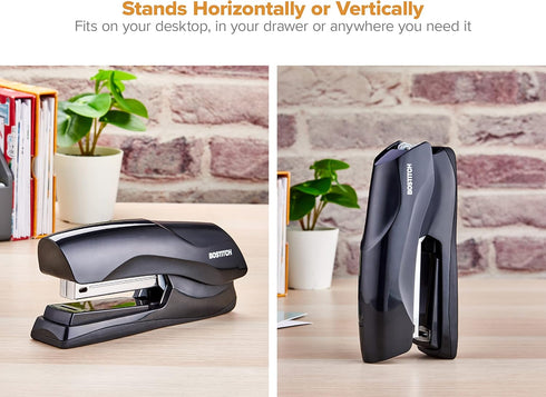 Bostitch Office Heavy Duty Stapler, 40 Sheet Capacity, No Jam, Full Strip, For Classroom, Office or Desk, Black...