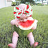 YanJie Watermelon Bow Headband for Girls Newborn Infants Toddlers - Red, 1 Count...