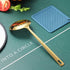 Gold Skimmer, Berglander Metal Strainer With Titanium Gold Plating, Kitchen Cooking Skimmers For Non-Stick Cookware, Dishwasher Safe, Easy to Clea...