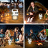 Camping Lantern with Flashlight Rechargeable, Power Bank, IPX4 Waterproof, USB-C Cable LED Camping Tent Light for Spotlight, Camping, Hiking, Hurr...