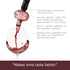 Soireehome - In Bottle Wine Aerator - For Red Wine, White Wine, And Rose Wine! - Made Of Glass, Makes Your Wine Taste Better...