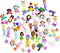 Dress It Up Buttons Girl's 12307-12 Pack Bundle...