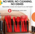 Exquisite Heavy Duty Red Plastic Knife, 50 Pcs - BPA Free Disposable Cutlery for Parties, Picnics & More...