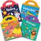 Reusable Quiet Sticker Books for Kids & Toddlers, 4 Sets Travel Stickers Story Busy Books for Toddler 2-4 Years Birthday Gifts - Vehicle, Space, D...