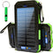 Solar Charger Power Bank 20000mAh, Portable Solar Pone Charger with Compass,Carabiner, Whistle,Flashlights,Solar Panel Charger,Camping Gear Access...