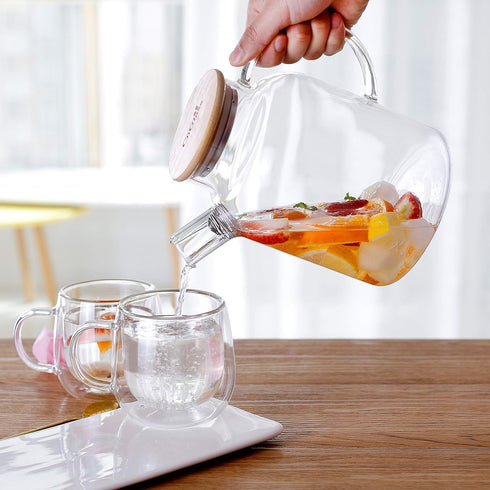 CNGLASS Bamboo Lid for Cnglass Teapot 30.4oz/40.6oz/50.7oz...