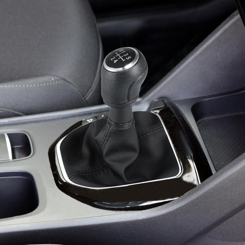 X AUTOHAUX 5 Speed Gear Shift Knob Car Manual Gear Shift Lever for VW Transporter T5/T6 2003-2011 Gear Shifter Head Knob Head Black...