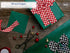 Royal Imports Polka Dot Ribbon, 2.5" (#40) Christmas Ribbon Circle Design for Floral, Craft, Holiday Decoration, 25 Yard Roll (75 FT Spool) - Red/...