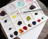 Paint Palette with 20 Wells | Painting Supplies Tray for Watercolor, Oil, Acrylic Paints | Empty Plastic Wet Artist Mixing Art Paint Holder Organi...