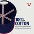 True Religion Kids Baseball Hat, 5 Panel Cotton Twill Adjustable Ball Cap with Round Woven Patch Logo, Navy, One Size...