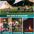 Camping Tripod Board-camping essentials?Turn Branches into Campfire Tripod ?fire pit grill?with Adjustable Chain for Hanging Cookware,Portable Cam...