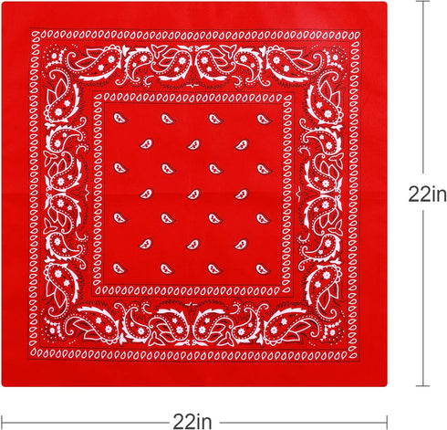 16pcs Bandanas Multi-Purpose Party Outdoor Favor Scarf Headband Handkerchiefs for Unisex Women Men Boy Girls...