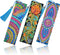 3 Pieces DIY 5d Diamond Painting Beaded Bookmark Leather Tassel Rhinestone Bookmark for DIY Art Craft Student Adult Beginner Valentine Graduation ...