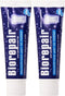 Biorepair: "Dentifricio per la Notte" (Intensive Night Repair) Toothpaste with microRepair * 2.5 Fluid Ounce (75ml) Tube (Pack of 2) * [ Italian I...
